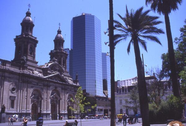 Central Apart Santiago Buitenkant foto