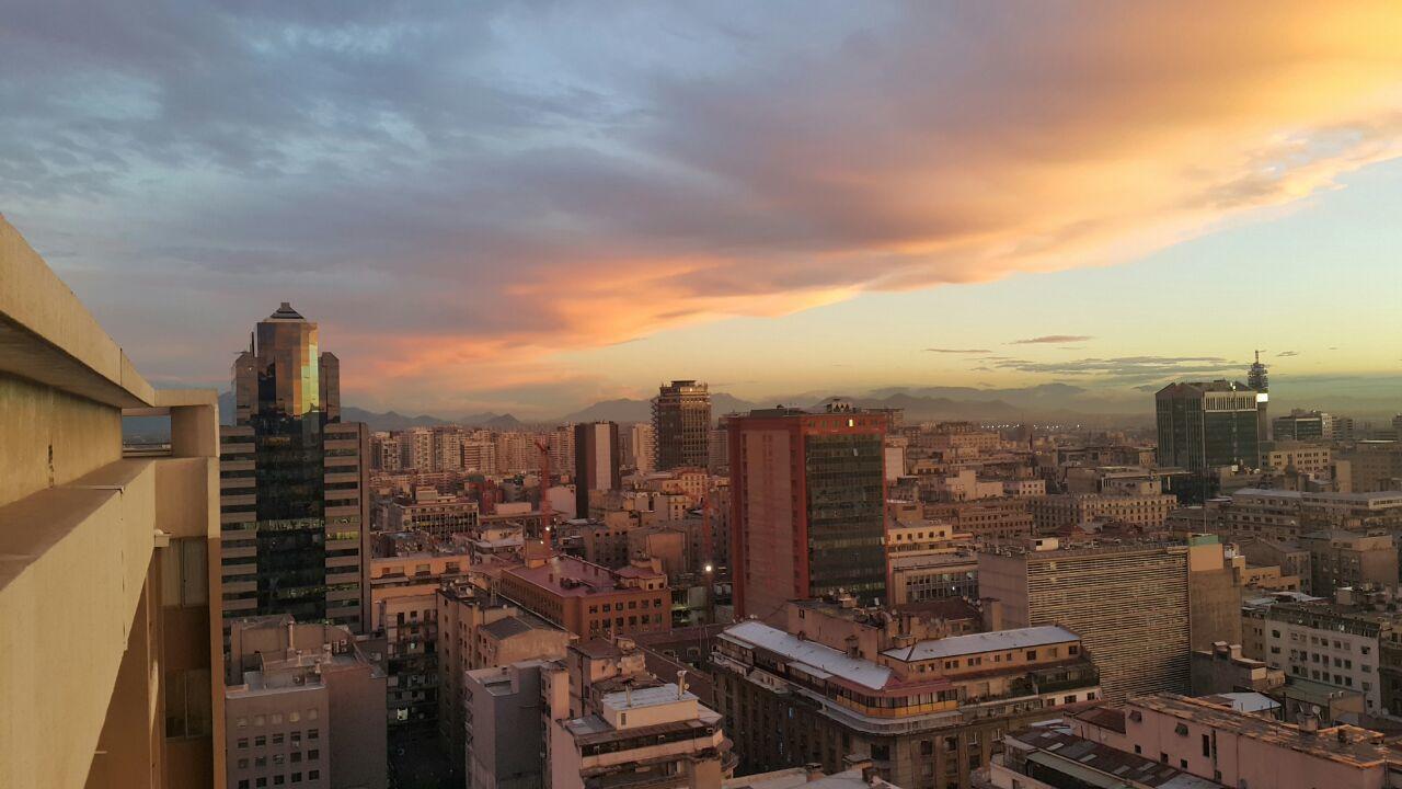 Central Apart Santiago Buitenkant foto